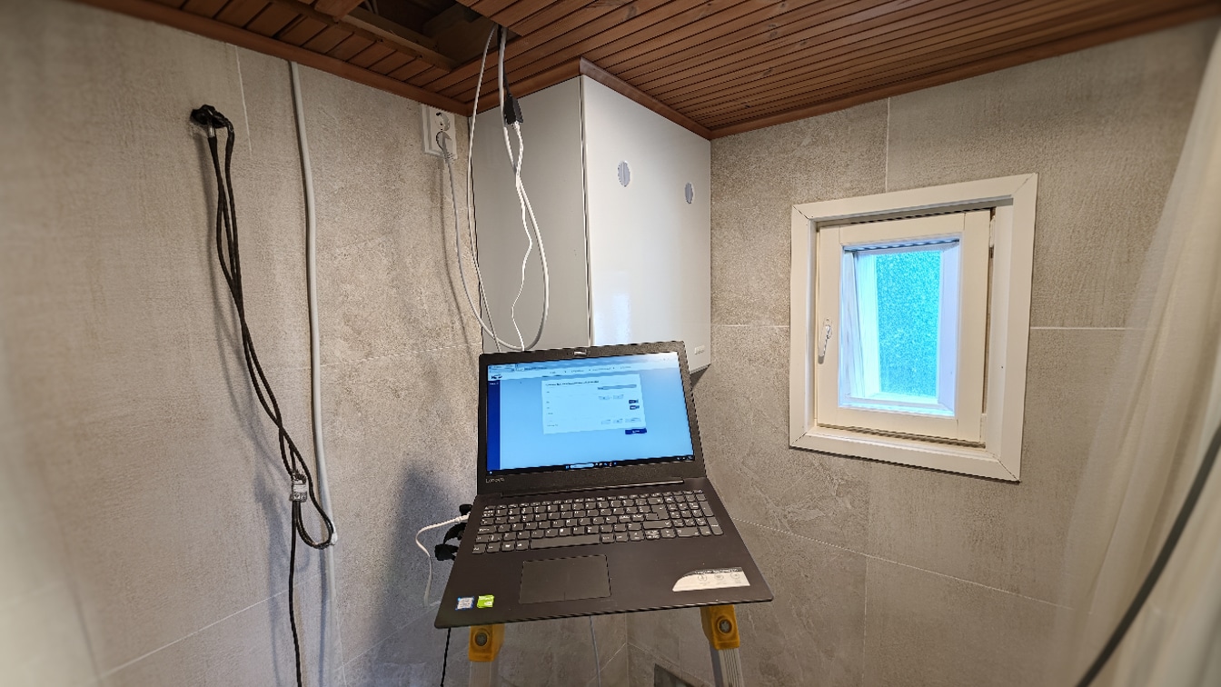 Ilmastoinnin mittaus ja säätö.